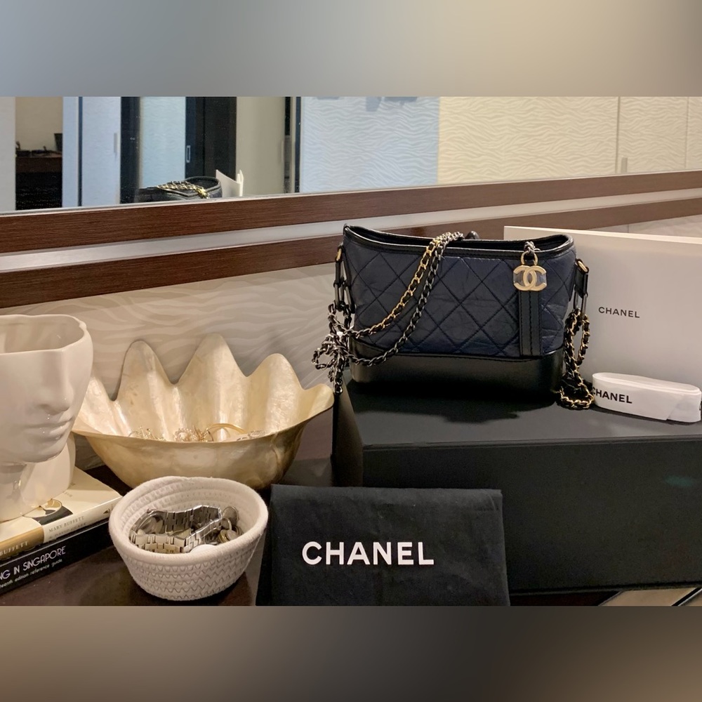 Full Set Chanel Gabrielle Hobo Small Bag